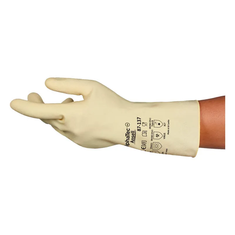 Alphatec 87137090 Chemical Resistant Gloves, Sz 9, Pr