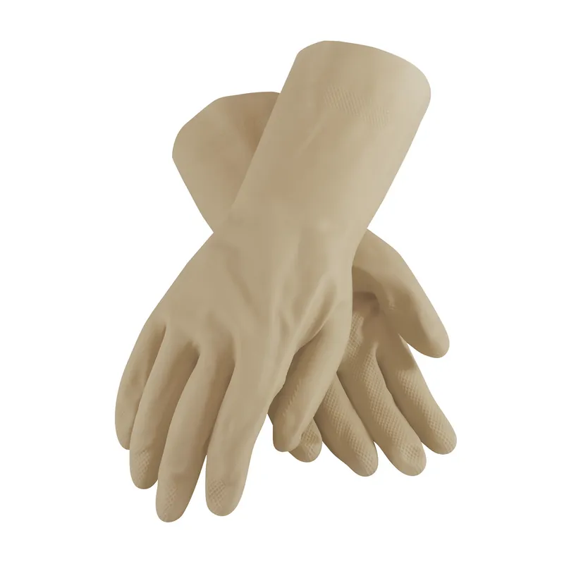 Assurance 47-L171N/S Unsupported Latex Canner, Unlined with Raised Diamond Grip - 18 Mil