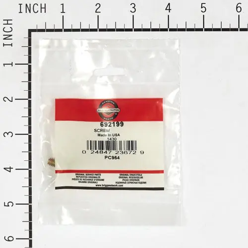 Briggs & Stratton 692199 Screw