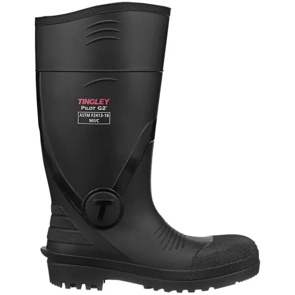 Tingley 31261.1 Pilot G2 Safety Waterproof Non-Slip Toe Knee Boot Unisex Size 10