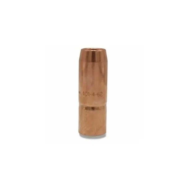 Bernard 401-4-62 Air-Cooled Bore Nozzle Standard-Duty Slip-On 5/8 in Bore 1/8 in Recess Tapered Copper 10PK