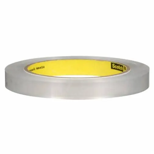 Scotch 7000123570 Light Duty Packaging Tape 605 Clear Cold Temperature, 1 in x 72yd, 36/Case