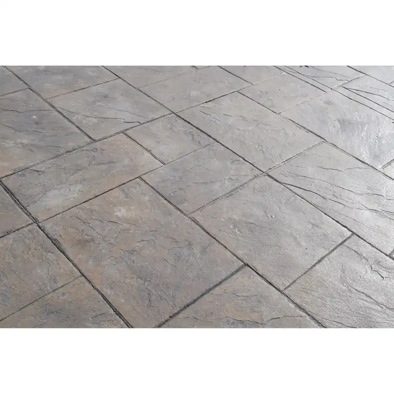 Bonway 32-379 Texture Mat - Inline Ashlar Blue - 36 inches x 36 inches