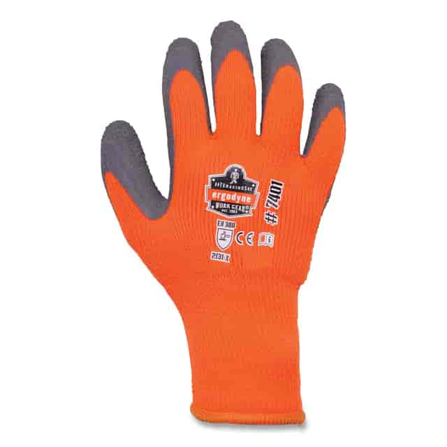 Ergodyne 17895 Proflex 7401 Coated Waterproof Winter Work Gloves XL 144 Pairs