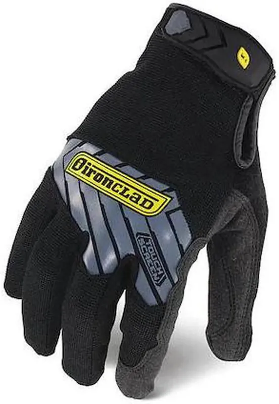 Ironclad IEX-MPG-02-S Command Pro Gloves Touchscreen Black Size Small