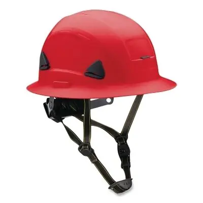 Honeywell Fibre-Metal CSH12015 Climbing Style Full Brim Safety Helmet Type II Class E Ratchet Suspension Non-Vented