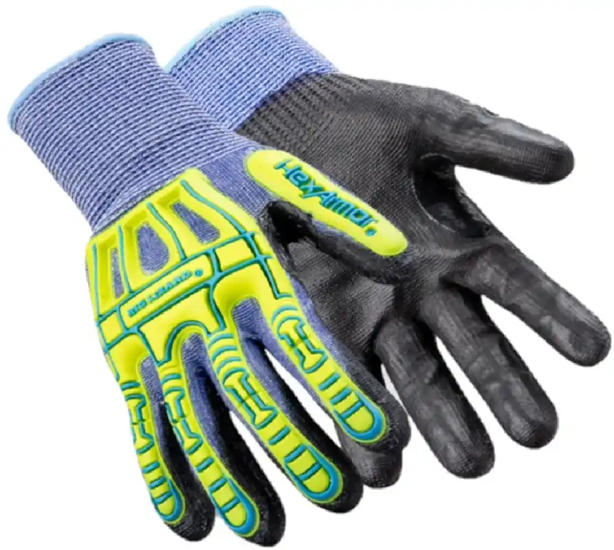 Hexarmor 2095-XXXL (12) 3x Rig Lizard 13 Gauge High Performance Polyethylene Blend And Polyurethane Cut Resistant Gloves
