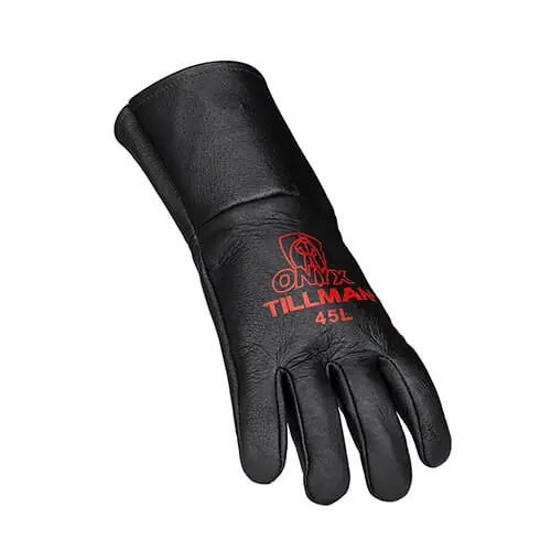 Tillman 45M Onyx Top Grain Pigskin MIG Welding Gloves Medium