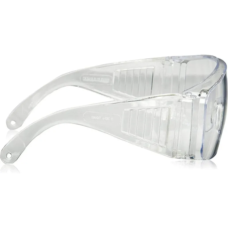 Radians 360-C Chief OTG Safety Eyewear, Hard Coated, Clear Lens, Plastic Frame
