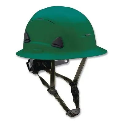 Honeywell Fibre-Metal CSH13004 Climbing Style Full Brim Safety Helmet Type II Class C Ratchet Suspension Vented